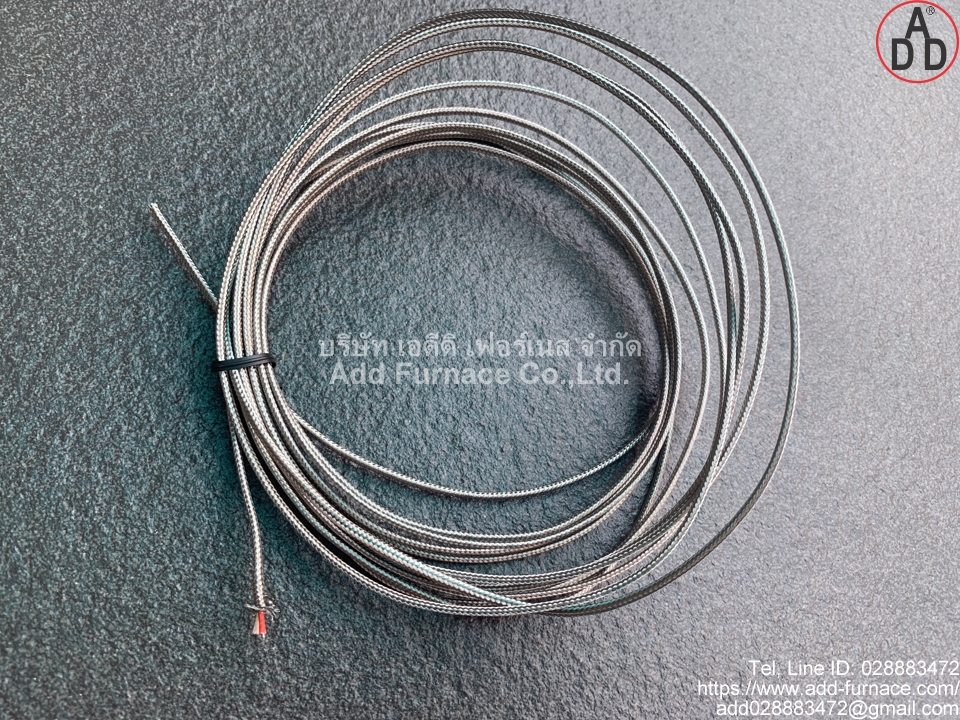 Yamataha เซ็นเซอร์วัดอุณหภูมิ ลวดThermocouple Wire TK 0.5x2 (3)